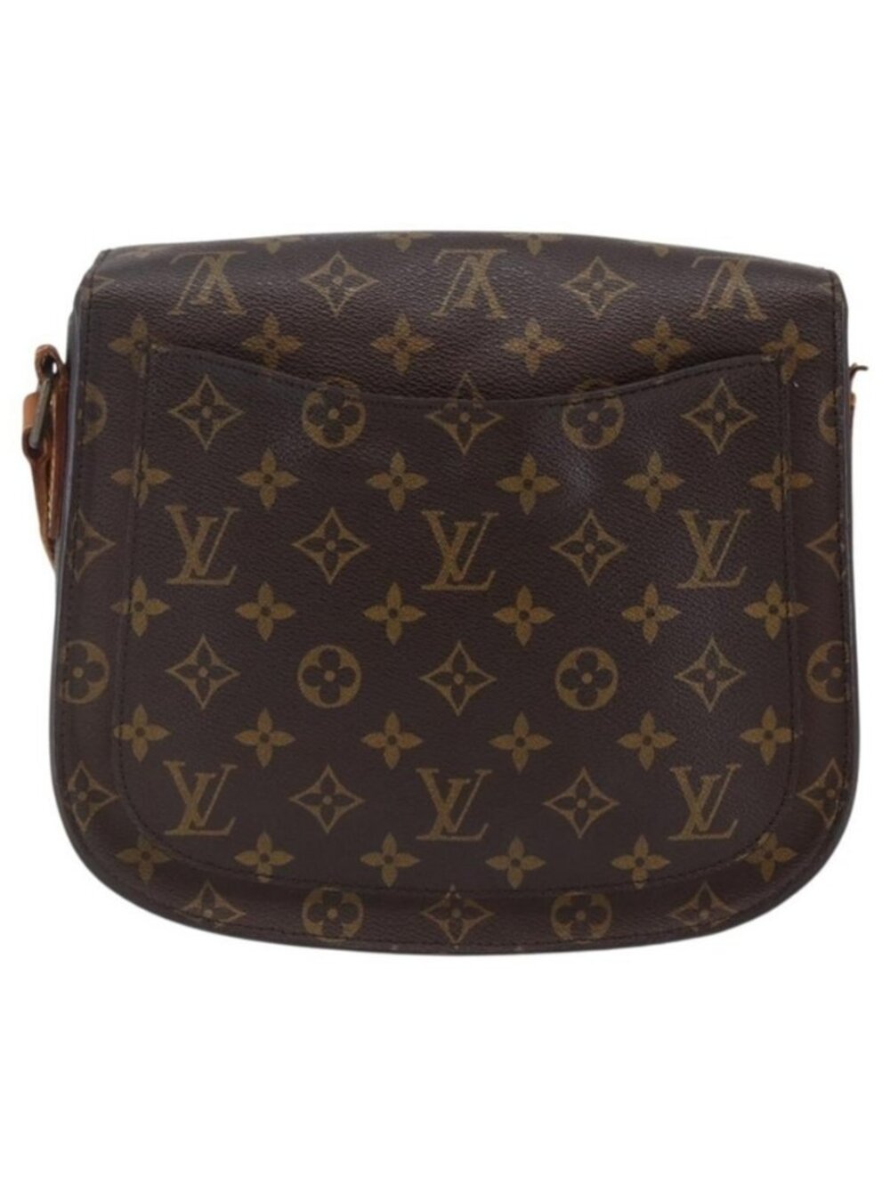 Authentic LOUIS VUITTON Monogram Monogram Saint Cloud GM Shoulder Bag M51242 - Picture 16 of 16